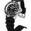 インビクタ Pro ダイバー 200 M 自動の黒のゴム製 INV9110/9110 メンズ腕時計腕時計