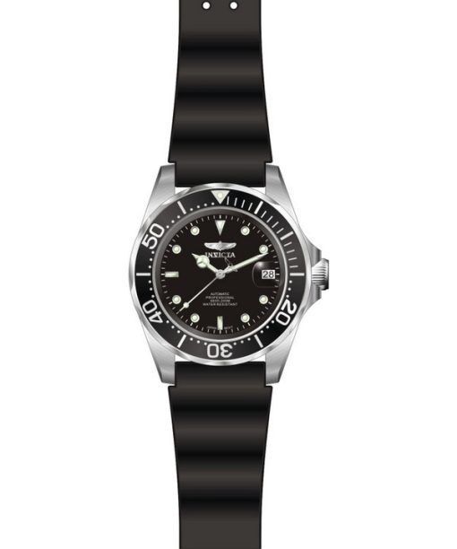 インビクタ Pro ダイバー 200 M 自動の黒のゴム製 INV9110/9110 メンズ腕時計腕時計