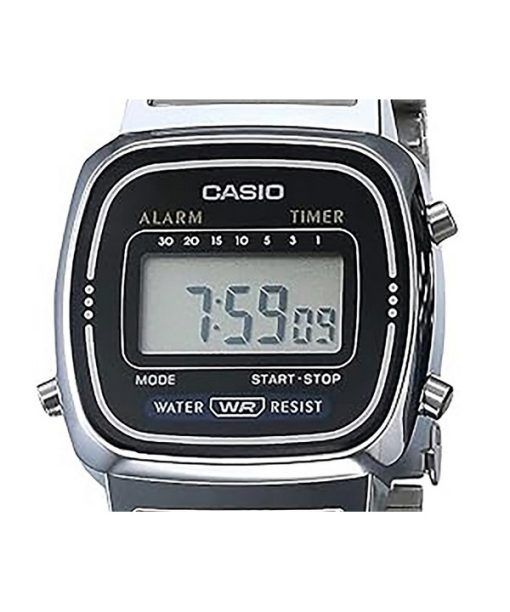 カシオ デジタル クラシック アラーム タイマー LA670WA 1DF LA670WA 1 レディース腕時計