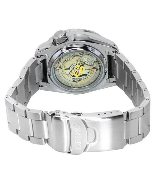 セイコー 5 スポーツ SKX 55 周年記念限定版オレンジ ダイヤル 24 宝石自動巻 SRPK07J1 100M メンズ腕時計