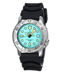 Ratio FreeDiver プロフェッショナル サファイア アイスブルー ダイヤル クォーツ 22AD202-IBLU 200M メンズ腕時計