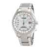 Citizen Eco-Drive Perpetual Radio-Controlled GMT Stainless Steel White Dial CB0270-87A 100M Men's Watch