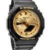 Casio G-Shock Analog Digital Black And Gold Color Resin Strap Quartz GA-2100GB-1A 200M Men's Watch