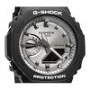 Casio G-Shock Analog Digital Black And Silver Color Resin Strap Quartz GA-2100SB-1A 200M Men's Watch