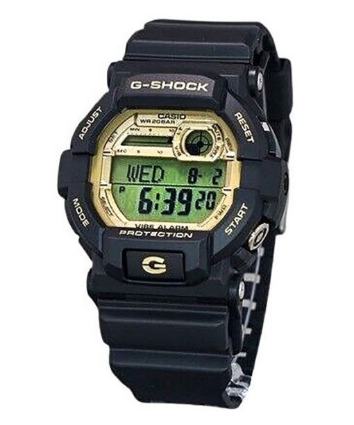 Casio G-Shock 10th Anniversary Digital Resin Strap Gold Dial Quartz GD-350GB-1 200M Men's Watch