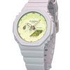 Casio G-Shock Nature's Colour Series Analog Digital Yellow Dial Quartz GMA-S2100NC-4A 200M Women's Watch
