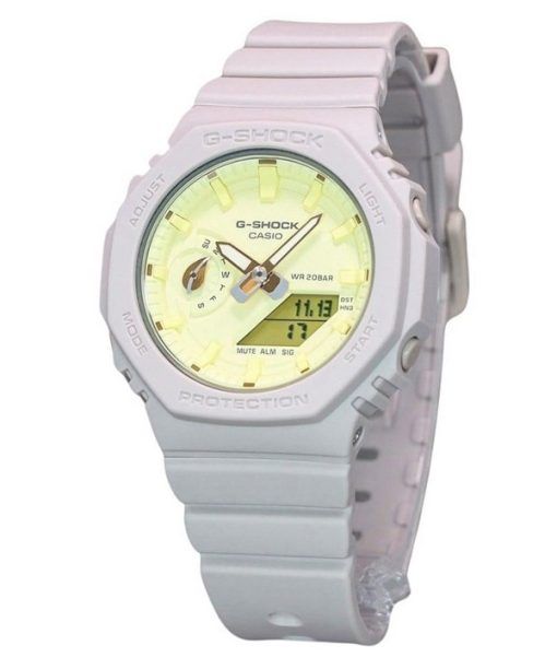 Casio G-Shock Nature's Colour Series Analog Digital Yellow Dial Quartz GMA-S2100NC-4A 200M Women's Watch