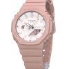 Casio G-Shock Nature's Colour Series Analog Digital Bio-Based Resin Strap Pink Dial Quartz GMA-S2100NC-4A2 200M Women's Watch