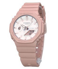 Casio G-Shock Nature's Colour Series Analog Digital Bio-Based Resin Strap Pink Dial Quartz GMA-S2100NC-4A2 200M Women's Watch