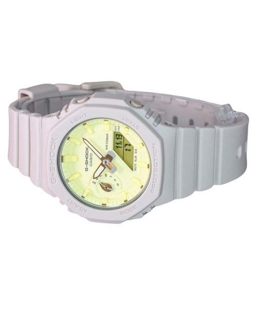 Casio G-Shock Nature's Colour Series Analog Digital Yellow Dial Quartz GMA-S2100NC-4A 200M Women's Watch