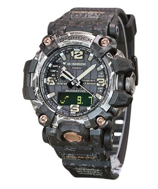 Casio G-Shock Mudmaster Master Of G-Land Analog Digital Black Dial Tough Solar GWG-2000CR-1A 200M Men's Watch