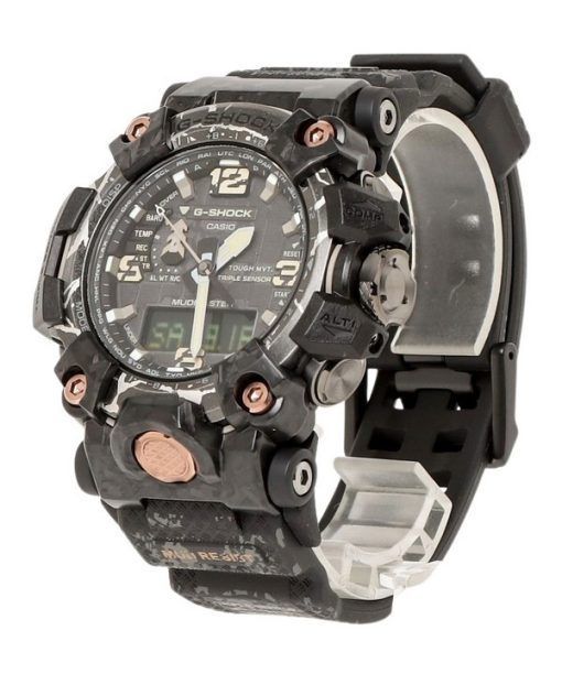 Casio G-Shock Mudmaster Master Of G-Land Analog Digital Black Dial Tough Solar GWG-2000CR-1A 200M Men's Watch