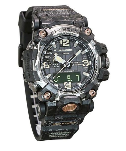 Casio G-Shock Mudmaster Master Of G-Land Analog Digital Black Dial Tough Solar GWG-2000CR-1A 200M Men's Watch