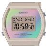 Casio Digital Resin Strap Multicolor Dial Quartz LW-205H-4 Women's Watch