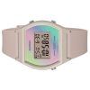 Casio Digital Resin Strap Multicolor Dial Quartz LW-205H-4 Women's Watch