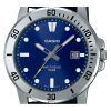 Casio Standard Analog Resin Strap Blue Dial Quartz MTP-VD01-2E Men's Watch