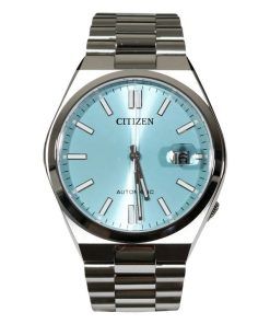 Citizen Tsuyosa Stainless Steel Ice Blue Dial Automatic NJ0151-88M 100M Men's Watch