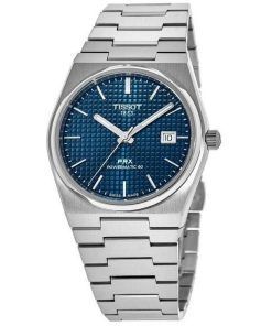 ティソ PRX T-クラシック パワーマティック 80 ブルー ダイヤル オートマチック T137.207.11.041.00 100M ユニセックス腕時計