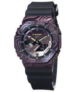 カシオ G ショック ミルキー ウェイ ギャラクシー 限定版 マルチカラー ダイヤル クォーツ GM-2100MWG-1A 200M メンズ腕時計