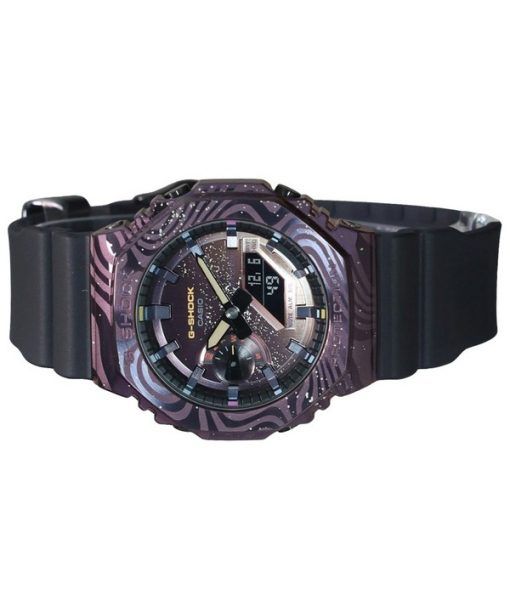 カシオ G ショック ミルキー ウェイ ギャラクシー 限定版 マルチカラー ダイヤル クォーツ GM-2100MWG-1A 200M メンズ腕時計