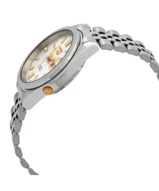 セイコー 5 ステンレススチール シルバー ダイヤル 21 宝石自動巻き SNKG39J1 メンズ腕時計