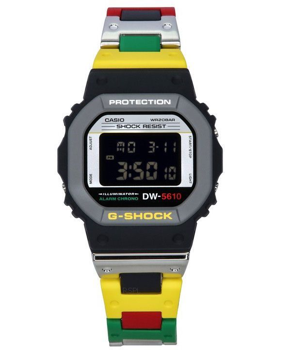 カシオ G ショック ミックステープ デジタル限定版クォーツ DW-5610MT-1 200M メンズ腕時計