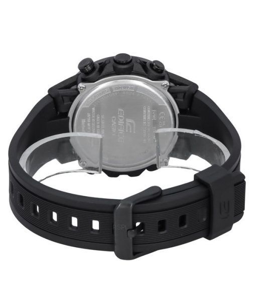 カシオ エディフィス ソスピオーネ スマートフォン リンク Bluetooth アナログ デジタル ブラック ダイヤル クォーツ ECB-40PB-1A 100M メンズ腕時計
