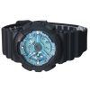 カシオ G ショック アナログ デジタル 樹脂ストラップ オーシャン ブルー ダイヤル クォーツ GA-110CD-1A2 200M メンズ腕時計