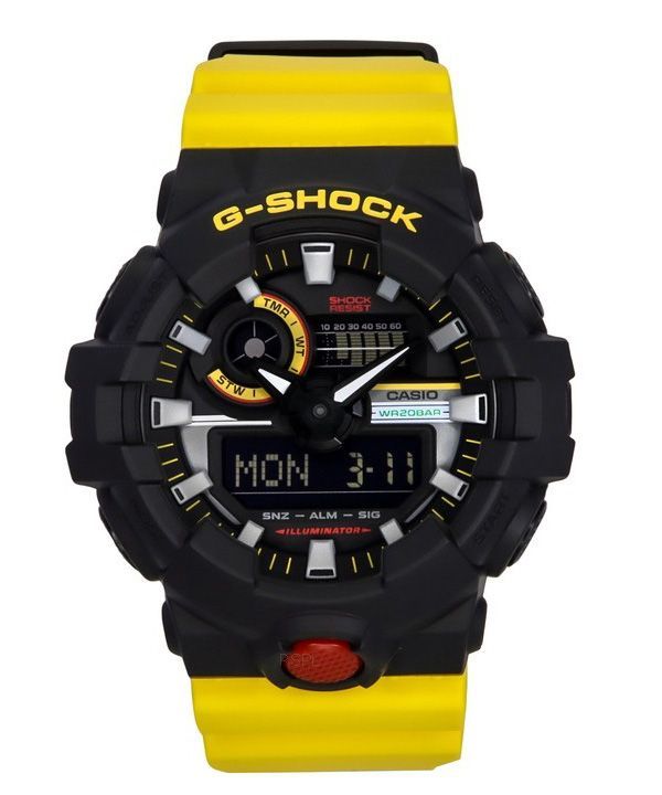 カシオ G ショック ミックス テープ アナログ デジタル 限定版クォーツ GA-700MT-1A9 200M メンズ腕時計