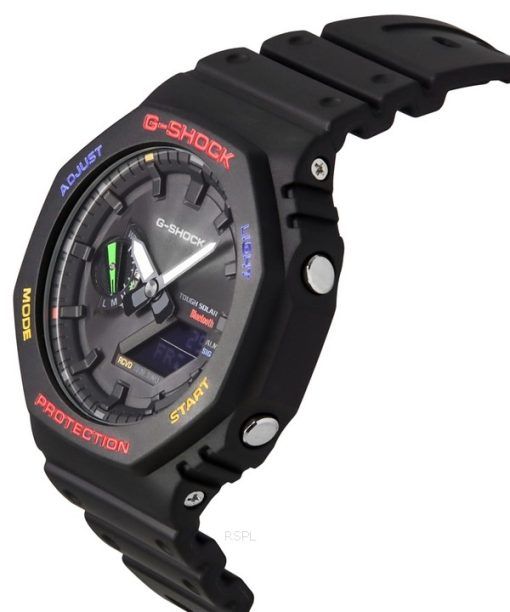 カシオ G ショック モバイル リンク アナログ デジタル ブラック ダイヤル ソーラー GA-B2100FC-1A 200M メンズ腕時計