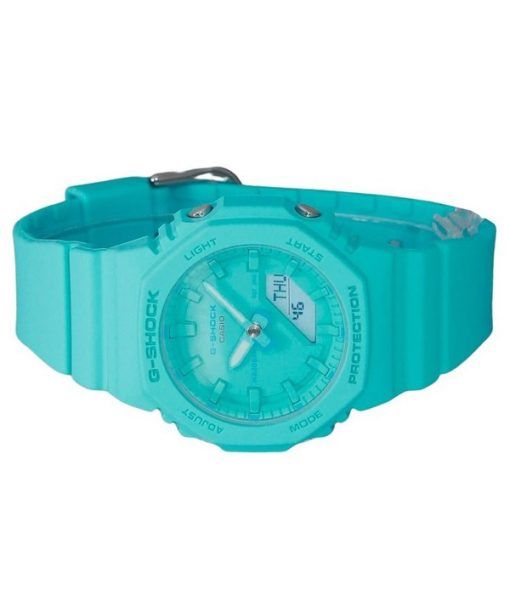 カシオ G ショック アナログ デジタル 樹脂ストラップ ターコイズ ダイヤル クォーツ GMA-P2100-2A 200M レディース腕時計