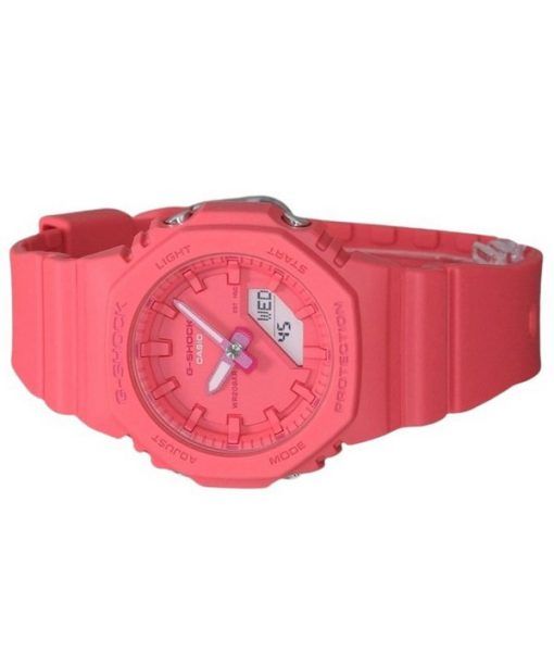 カシオ G ショック アナログ デジタル 樹脂ストラップ ピンク ダイヤル クォーツ GMA-P2100-4A 200M レディース腕時計