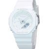 カシオ G ショック アナログ デジタル 樹脂ストラップ ホワイト ダイヤル クォーツ GMA-P2100-7A 200M レディース腕時計