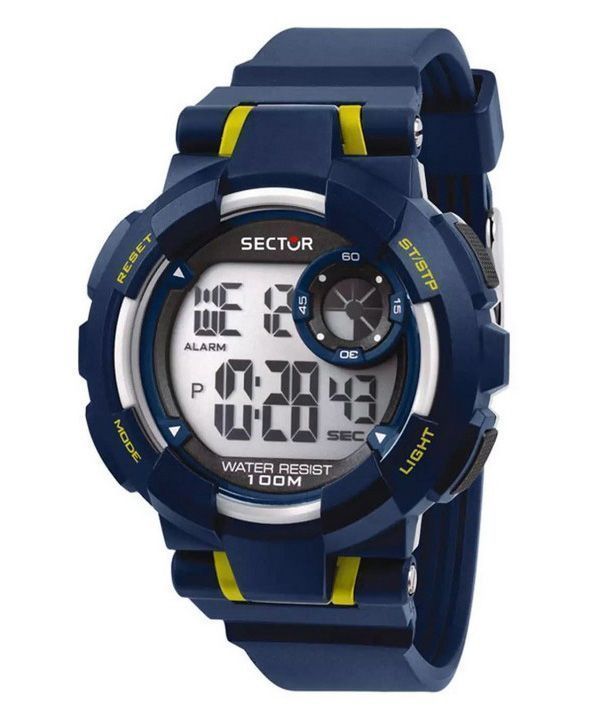 セクター EX-36 デジタル ブラック ダイヤル クォーツ R3251283002 100M メンズ腕時計