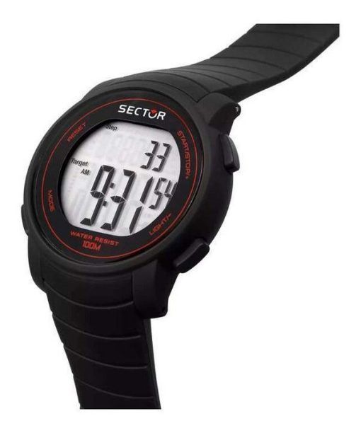 セクター Ex-31 デジタル ブラック ダイヤル クォーツ R3251543001 100M メンズ腕時計