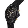 セクター 650 クロノグラフ ステンレススチール ブラック ダイヤル クォーツ R3273631005 100M メンズ腕時計
