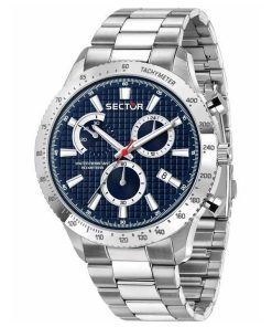 セクター 270 クロノグラフ ステンレススチール ブルー ダイヤル クォーツ R3273778003 メンズ腕時計