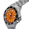 レシオ フリーダイバー サファイア ステンレススチール オレンジ ダイヤル 自動巻き RTF045 200M メンズ腕時計