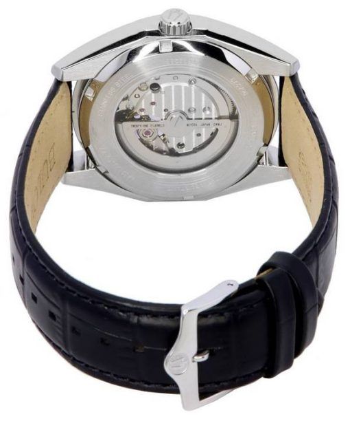 ブローバ マリンスター オープンハート ブルー文字盤 自動巻き ダイバーズ 96A291 200M メンズ 腕時計