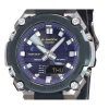 カシオ G-Shock G-Steel アナログ デジタル スマートフォンリンク Bluetooth ブルー ダイヤル ソーラー GST-B600A-1A6 200M メンズ腕時計