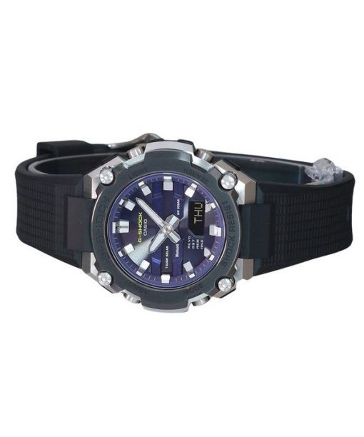 カシオ G-Shock G-Steel アナログ デジタル スマートフォンリンク Bluetooth ブルー ダイヤル ソーラー GST-B600A-1A6 200M メンズ腕時計