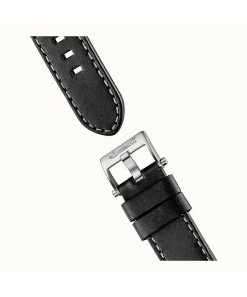 インガソル ザ ヴェール レザーストラップ スケルトン ブラック ダイヤル 自動巻き I14301 メンズ腕時計