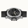 インガソル フリースタイル レザーストラップ スケルトン ブラック ダイヤル 自動巻き I14401 メンズ腕時計