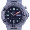 レシオ フリーダイバー ブラック ダイヤル ステンレススチール クォーツ 1050MD93-02V-BLK 1000M メンズ腕時計
