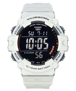 カシオ スタンダード デジタル ホワイト 樹脂 ストラップ クォーツ AE-1500WH-8B2 100M メンズ腕時計
