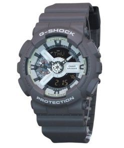 カシオ G-Shock ヒドゥン グロー シリーズ アナログ デジタル 樹脂ストラップ グレー ダイヤル クォーツ GA-110HD-8A 200M メンズ腕時計