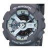 カシオ G-Shock ヒドゥン グロー シリーズ アナログ デジタル 樹脂ストラップ グレー ダイヤル クォーツ GA-110HD-8A 200M メンズ腕時計