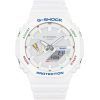 カシオ G-Shock アナログ デジタル 樹脂ストラップ ホワイト ダイヤル タフソーラー GA-B2100FC-7A 200M メンズ腕時計