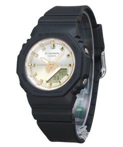カシオ G-Shock アナログ デジタル サンセット グロー シリーズ バイオベース樹脂 ゴールド ダイヤル クォーツ GMA-P2100SG-1A 200M レディース 腕時計