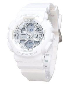 カシオ G-Shock アナログ デジタル バイオベース ホワイト 樹脂ストラップ シルバー ダイヤル クォーツ GMA-S140VA-7A 200M レディース 腕時計